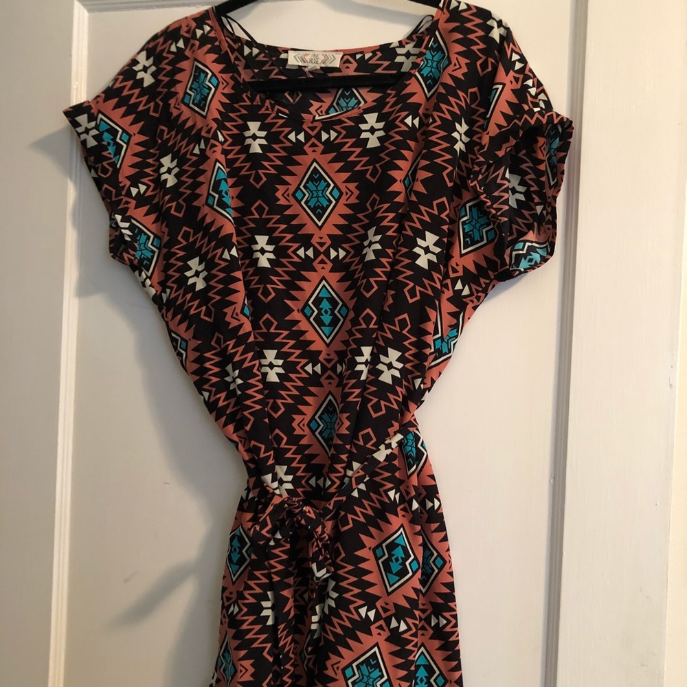 Aztec design dress/tunic